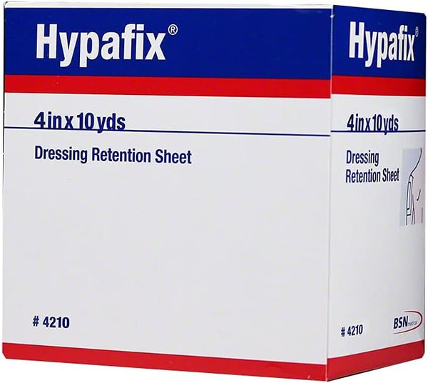 Hypafix dressing retention tape 4 inch by 10 yards