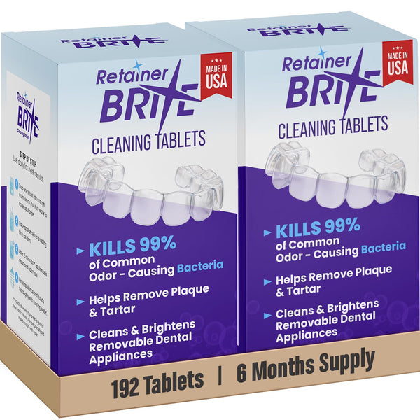 Retainer Brite cleaning tablets for Invisalign and retainers