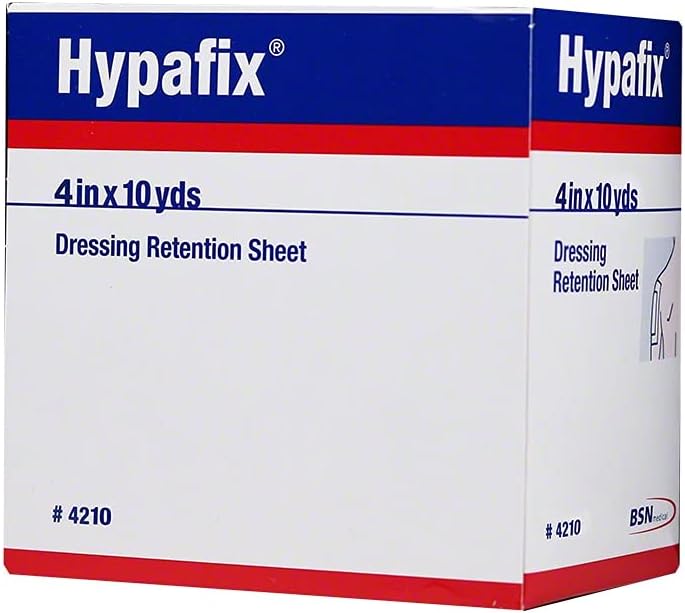 Hypafix dressing retention tape 4 inch by 10 yards