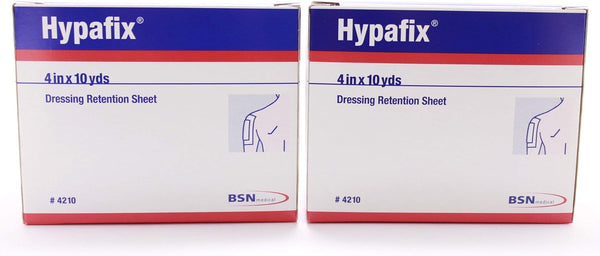Hypafix and Cover Roll dressing retention tapes compared